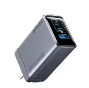 Anker Prime Charger 100W USB C 3-Ports GaN Adapter Foldable for Mac/iPad/Galaxy