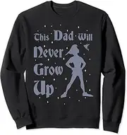 [Disney] Peter Pan This Dad Will Never Grow Up Graphic Fleece