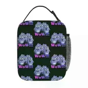 c447 Grizzy And The Lemmings Lunch Bags Insulated Lunch Tote Portable Bento Box Resuable Picnic Bags for Woman Work Kids School k447