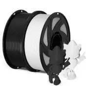 3D Printer Filament, PLA Filament 1.75mm Bundle 2Kg for 3D Printing, Dimensio...