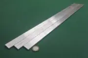 6061 T651 Aluminum Bar, 3/16" (.187") Thick x 1.0" Wide x 24" Length, 3 units