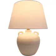 LVD Ceramic/Cotton Lamp Porto Home/Room Tabletop Display Decor 38x48.5cm