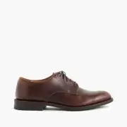 J Crew Kenton bluchers H8770 Burnished Tabacco Size 8