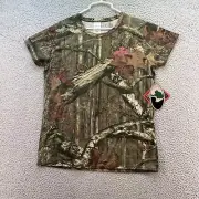 Mossy Oak T Shirt Women’s Large Break Up Infinity Camouflage Hunting Outdoor