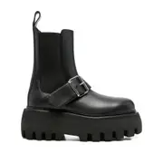 [Alexander Mcqueen] Alexander Mcqueen H. BOOT S. RUBBER 36 IT BLACK