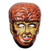 SUPER7 The Wolf Man (Brown) Universal Monsters Retro Mask Adult Size Monster NEW