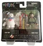 The Real Ghostbusters Minimates Diamond Select Stay Puft & Louis Tully 2011