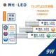 尚丞照明 舞光 LED T5 LED支架燈 2尺 9W 串接燈 串接式 層板燈 無藍光危害認證 CNS 直接照明 含稅