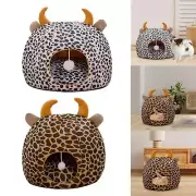 Comfortable Cat Bed Kennel Soft Small Dog House Sleeping Bed Warm Washable For
