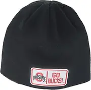 Zephyr NCAA Officially Licensed Beanie Edge Patch Defer Black