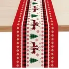 33*183cm Christmas Xmas Table Runner Party Tablecloth Decor Dining Cover Festive