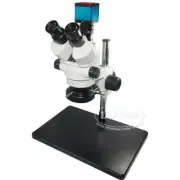 200X 14MP HDMI USB Digital Camera + Simul-focal Trinocular Stereo Microscope AU
