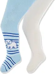 [Playshoes] Girls' Elastic Thermal Polar Bear Tights with Comfort