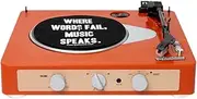 Gadhouse Brad MKII Record Player - Tangerine