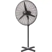 Dimplex 75cm High Velocity Pedestal Fan in Matte Black DCPF75MB