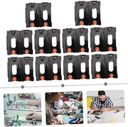 CONGARTENO 10pcs Holder for Physics Experiments Series Parallel Configurable Battery Storage Box for Classroom Demonstrations and Projects