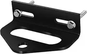 ULTECHNOVO Lawn Mower Trailer Plate Hook Tow Hitch Trailer Hitch Mount Mower Trailer Hitches Metal Mower Trailer Hitch Metal Trailer Hitch Mower Hitch Zero Turn Hitch Kit Iron Black