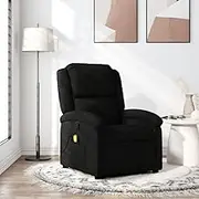 Massage Recliner Chair Comfy Fabric for Living Room, Bedroom & Reading - Reclining Sofa Chairs for Gaming & Lazy Spaces