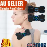 Portable Mini Electric Neck Massager Cervical Massage Stimulator Pain Relief DY