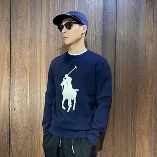 美國百分百【全新真品】Ralph Lauren 大學T 棉質 RL 上衣 大馬 POLO 長袖T恤 多色 CG47