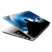 Skin Decals Wrap for MacBook Pro Retina 13" - howling wolf moon