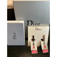 在飛比找蝦皮購物優惠-Dior正品二手設計款夾式耳環