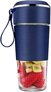 Maizoon Portable Blender for Shakes and Smoothies Personal Size Juicer Cup Travel Mini Mixer with 1200mah USB Rechargeable 3d 6 Blades for Home Sport Office Outdoors 300ml/10oz Blue