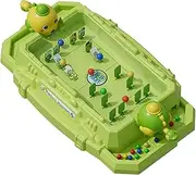 Pinball Machine, Tabletop Pinball Machine, 2-Player Pinball Game, Improves, Educational Benefits, Green, 39cm/15.35 Inch, for Home, Men, Women, Kids