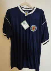 Scotland Team Jersey Remake football shirt 1986 Score draw Men's Size L