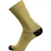 Bianchi Milano ORETO Coolmax Cycling Socks : OLIVE GREEN/BLACK Size L/XL