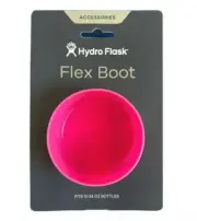 Hydro Flask Flamingo Pink Small Flex Boot Fits 12 - 24 ounce Non-slip protection