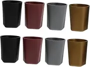 SUPVOX 8pcs Ktv Dice Holder Pentagon Dice Cups Plastic Storage Ideal for Games Party Fun