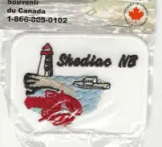 Shediac New Brunswick Canada Souvenir Patch