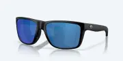 NEW IN BOX COSTA DEL MAR BROADBILL 2 912006 MATTE BLACK / 580P BLUE MIRROR LENS
