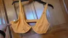 Aerie Ribbed Shine Underwire Plunge Bikini Top NEW 38DD
