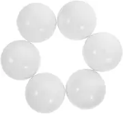 SOLUSTRE 6pcs Led Globe Lampshade Anti Fog Led Cover Ball Shaped Bulb Diffuser Light Distribution Lampshade Round Globe c