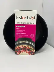 INSTANT POT Springform Pan 6 & 8 Quart Compatible Non-Stick Quick Release Clasp