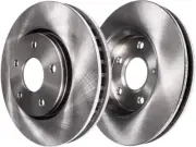 Front Brake Rotor Set For 2015-2017 Chrysler 200 2016 BP541MD (for: Chrysler)