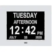 2024 Digital Dementia Clock Calendar Clock Day Date Clock Large Display Large Clear Unabbreviated Time And Date LONG