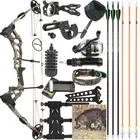 Compound Bow Arrow Set 0-70lbs Adjustable Archery Bow Hunting Shooting 320fps
