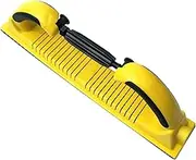 Longboard Hand Sanding File Block Adjustable Radius F-lex - Wooden Hand Sander with Hook & Loop Backing, Dust Hand Sander with Rotary Handle for Woodworking Polishing, Car Waxing, Wall Grinding