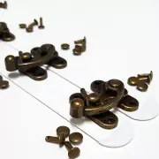 Steampunk Clasp Busk Set - 10" - Corset Making Supplies