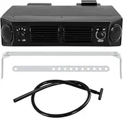 A/C Air Conditioning Evaporator for RV Car Truck Campers, 12V Electrical Car Underdash Air Conditioner Evaporator, Under-Dash Heating Cooling Unit