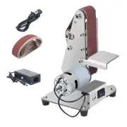 Mini Electric Belt Sander, DIY Abrasive Polishing Grinding Sanding Machine Be...