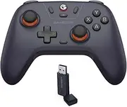 GameSir Nova Lite 2.4g Controller for PC, Steam, Switch, iOS and Android devices, Wireless Gaming Gamepad with Hall Effect Joysticks, Turbo Function - Purple