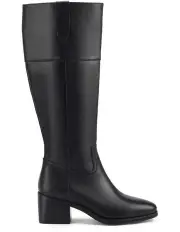 [Siren] Zoey Riding Boots in Black