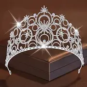 Witch Fairy Crown Tiara Hair Accessories Carnival Costume Movie TV Theme Costumes Movie Cosplay for Women's Adults' Halloween Carnival Mardi Gras Performance P