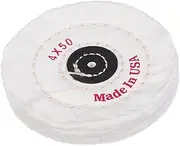 DOITOOL Jewelry Polishing Machine White Cotton Wheel Kit Pad Drill for Jewelry Cleaner Soft Buffing Wheel
