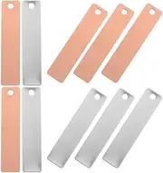 COHEALI Copper Anode Sheet: 20pcs Pure Nickel Anode Sheet Pure Copper and Zinc Electrode Strips Nickel Soldering Tabs for Fruit Battery Science Experiment, Electroplating Jewelry Plating Crafts