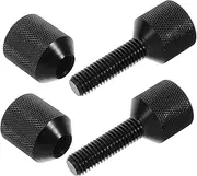 YOSADIER 3pcs Flange Positioning Pin Two Hole Pins Flange Alignment Pin Flange Two Hole Finder Woodworking Welding Tools Aluminum Alloy Black